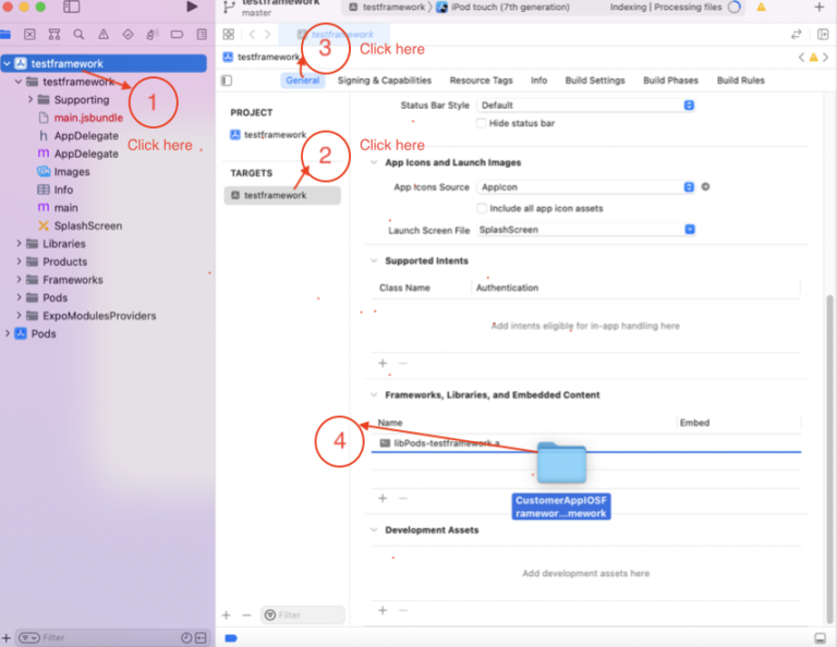 How to Add an iOS Native Framework in the Flutter Project? - ABSYZ