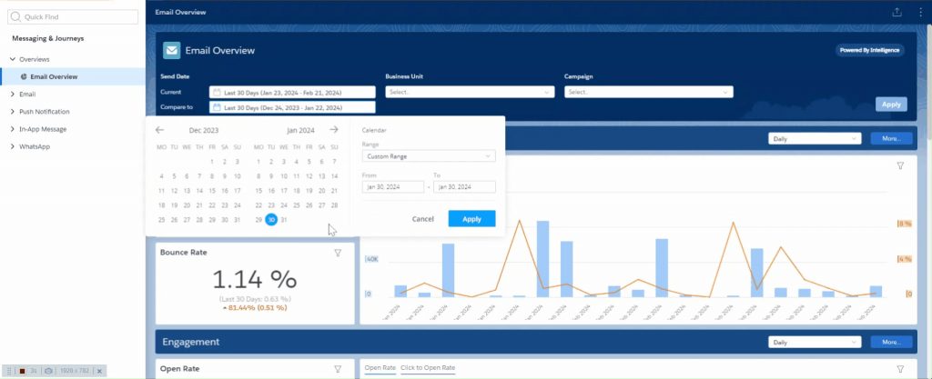 analytics builder