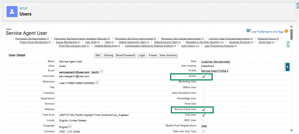 3.1 Creating the Live Agent and Assigning Permissions