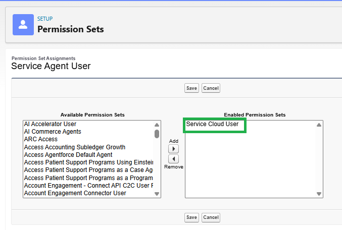 3.2 Creating the Live Agent and Assigning Permissions