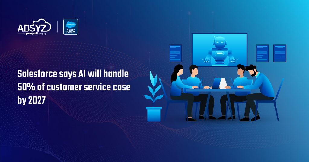 Salesforce says AI will handle 50% of customer service cases by 2027