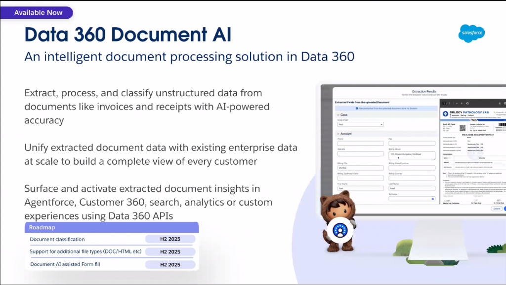 Data 360 Document AI
