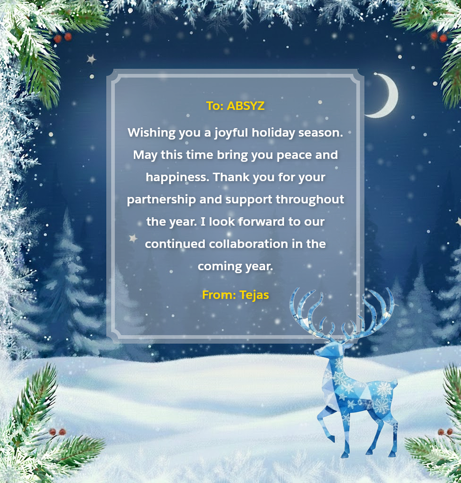 Output Greeting Card