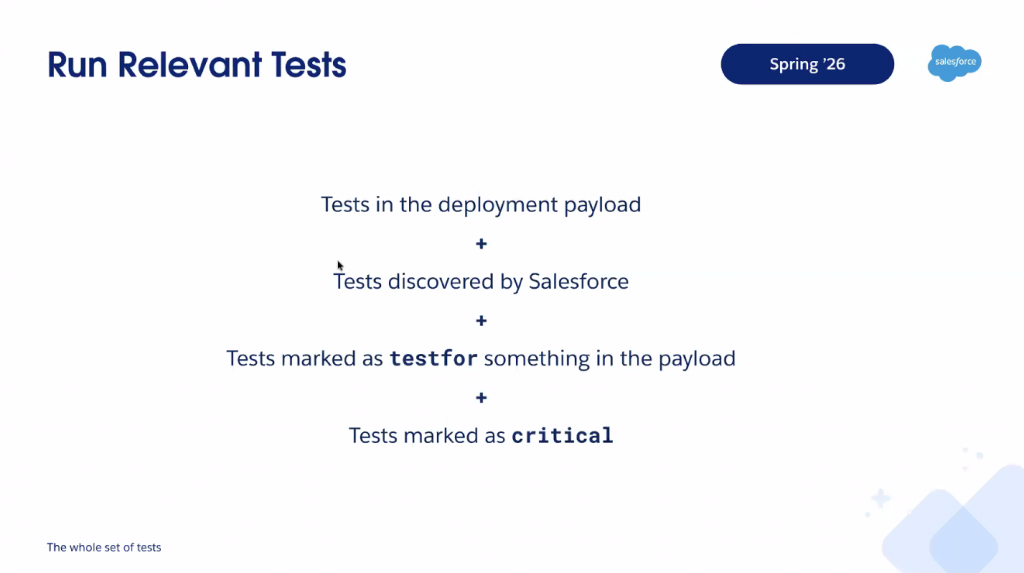 Run Relevant Test