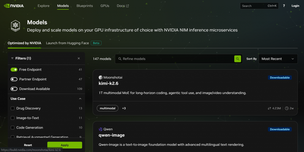 2. nvidia-nim-home